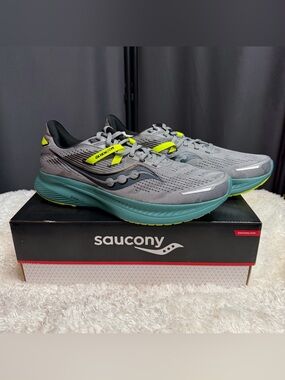 New Saucony Guide 16 Fossil Moss Men's US 12.5 UK 11.5